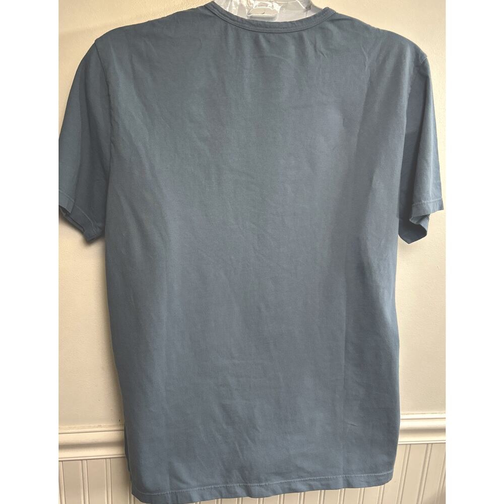 Vince. Crewneck T-Shirt Men’s XL Lot Of 2 Blue Green 100% Cotton USA - Picture 5 of 9